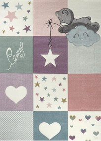 Medipa (Merinos), Detský kusový koberec Diamond Kids 24202/110, 160x230, viacfarebná, detská izba