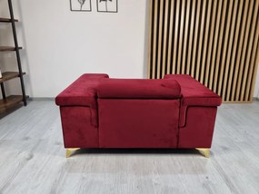 KRESLO VIKTORIA RÔZNÉ ČALÚNENIA ZAMAT EKO-KOŽA LÁTKA