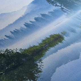Obraz horského jazera (90x60 cm)