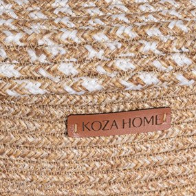 Látkový dekoratívny úložný box s vekom - Mioli Decor