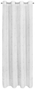 ZÁVES NA KRÚŽKOCH EMILI 140X250 CM VZOROVANÁ