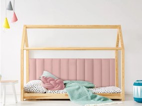Čalúnený nástenný panel FRAME KRONOS 15x60 cm Farba: Svetlozelená