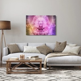 Obraz - Meditačná aura (90x60 cm)