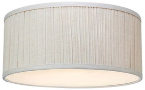 Béžové stropné svietidlo s textilným tienidlom Lux – Markslöjd