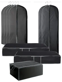 Compactor Set obalov na šaty, úložných organizérov na textil a prikrývky Urban, 9 ks