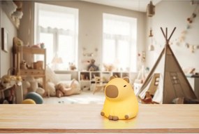 Svetložlté detské nočné svietidlo Capybara – Fischer &amp; Honsel