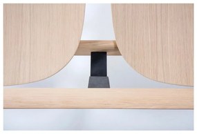 Prírodná lavica z dubového dreva Gazzda Ava