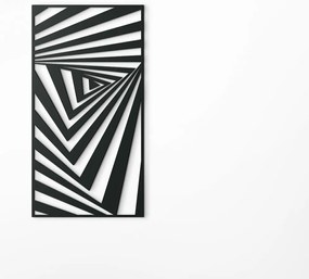drevko Drevený obraz na stenu Tunel Rozmer obrazu: 44,5 x 23,5 cm, Farba dekorácie: Čierna