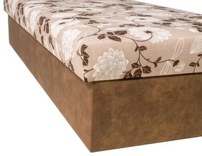 váľanda Tony, 200x90, hnedá vzor (A9/A76, doska/Perseus)