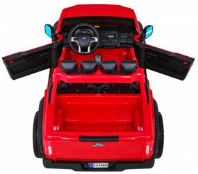 RAMIZ Elektrické autíčko - Ford Super Duty - červené -  4x45W - 12V 14Ah - 2023