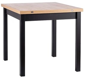 Jedálenský stôl Flip, dub artisan / čierna