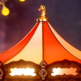 RoboTime - 3D skladačka hudobnej skrinky Klasický kolotoč 5V