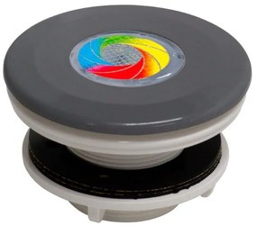 MINI Tube -- VA tryska (tmavosivá RAL7016) - 9LED RGB, 8,2W - pre fóliové bazény