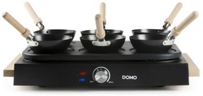 DOMO DO8719W elektrická fritéza a WOK, 2v1