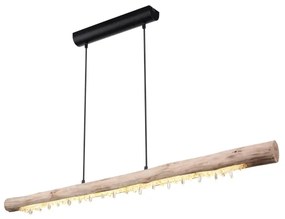 Globo 15354-20-LED Stmievateľný závesný luster na lanku FELICITAS LED/25W/230V béžová