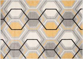 TA Koberec C569K ŠEDÁ/TMAVOŠEDÁ AZÚROVÁ Rozmer: 300x400 cm