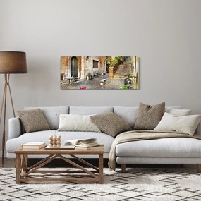 Obraz - Staré ulice Ríma (120x50 cm)