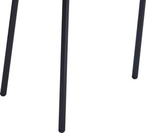 Jedálenská stolička Felicita, svetlo šedá štruktúrovaná látka