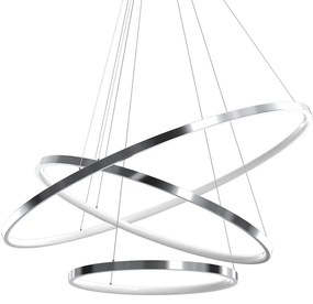 Závesné LED svietidlo Hoop, 3x LED 93w, 4000k, ch
