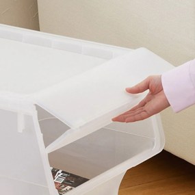 5Five® 2. akosť - Úložný box ALL IN BOX s deleným vekom, 34l - 38 x 45,5 x 31 cm