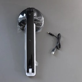 Zuma Line 1913-BK-LED Nabíjacia stolná lampa LED/6W/1200mAh 3000/4500/6000K čierna