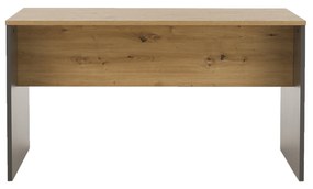 Písací stôl Hamila NEW TYP 11 (grafit + dub artisan). Vlastná spoľahlivá doprava až k Vám domov. 1028769