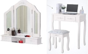 TRENDIE Toaletný stolík Elegant + hubka na make up ZDARMA