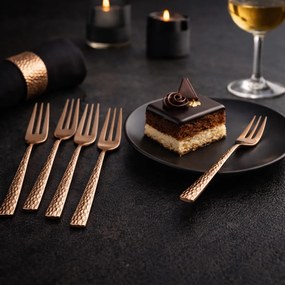 Amefa 6-dielna sada vidličiek Felicity, ružová