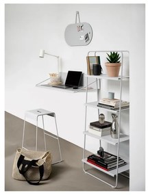 Svetlosivá kovová barová stolička A-Stool – Zone