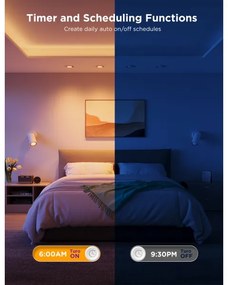 SADA 2x LED RGBWW Stmievateľná žiarovka GU10/4,8W/230V 2700-6500K Wi-Fi - Govee