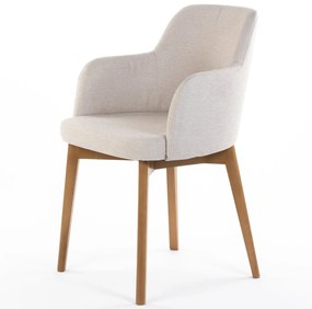 RAMONA BEIGE ECOCHIC ČALÚNENÁ STOLIČKA beige