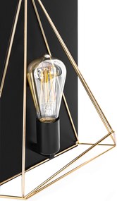 Toolight Toolight, nástenné svietidlo 1xE27 APP1095-1W, čierna, OSW-04411