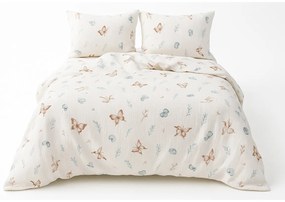 Matex Mušelínové obliečky Motýle, 140 x 200 cm, 70 x 90 cm