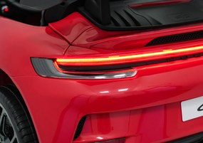 Ramiz Detské pretekárske auto Porsche 911 GT3 MP4 červené