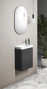 Sapho Sapho, ZORBA umývadlová skrinka 39x50x21,5cm, carina/šedá, LT113-4141