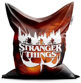 Sablio Sedací vak Classic Stranger Things Glow - 150x100 cm