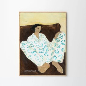 The Poster Club Plagát Making Time by Hanna Peterson 30x40 cm