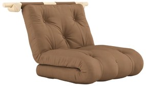 Hnedé kreslo Hooked – Karup Design