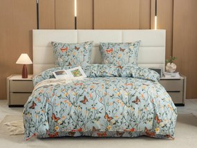 Obliečky z mikrovlákna MONARCH WINGS svetlomodré Rozmer obliečky: 70 x 90 cm | 140 x 220 cm