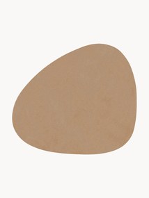 Asymetrické podložky z kože Curve, 4 ks