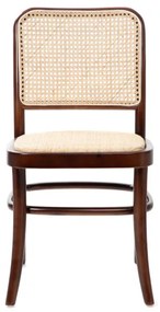 Jedálenská stolička LEGNO béžová / hnedá 871387