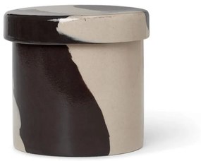 Ferm Living Dóza Inlay Small, sand/brown