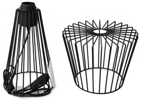 Stolná lampa TORRI 1xE27/15W/230V čierna