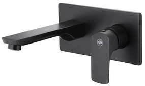 KFA Armatura 5539-810-81- Umývadlová batéria na podom. inšt. MOKAIT mosadz/čierna