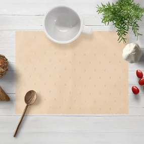 Biante Teflónové prestieranie na stôl TF-085 Obdĺžničky na béžovom 35x45 cm