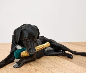 Plyšová hračka pre psov »Champagnerflasche«