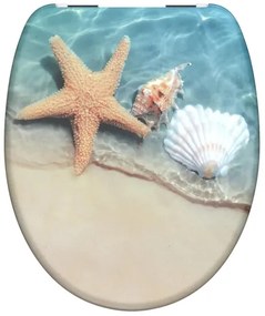 Schütte 82196 - WC sedátko BEACH s funkciou SoftClose, duroplast