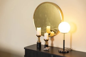 Zuiver Glam farebné svietniky - Modrá, 20 cm