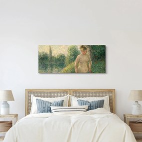 Obraz - Camille Pissarro, The Bather, reprodukcia (120x50 cm)