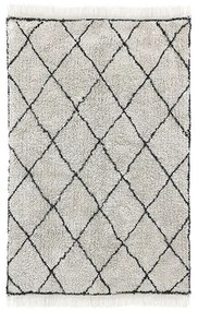 Tkaný bavlnený koberec s diamantovým vzorom Diamond - 120 * 180 cm